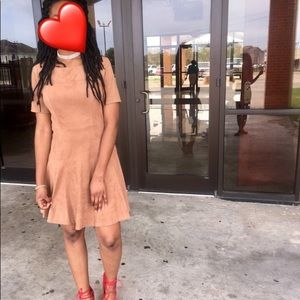 Suede Dress